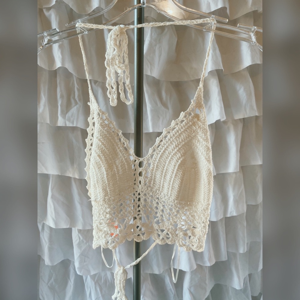 Crotchet crop top